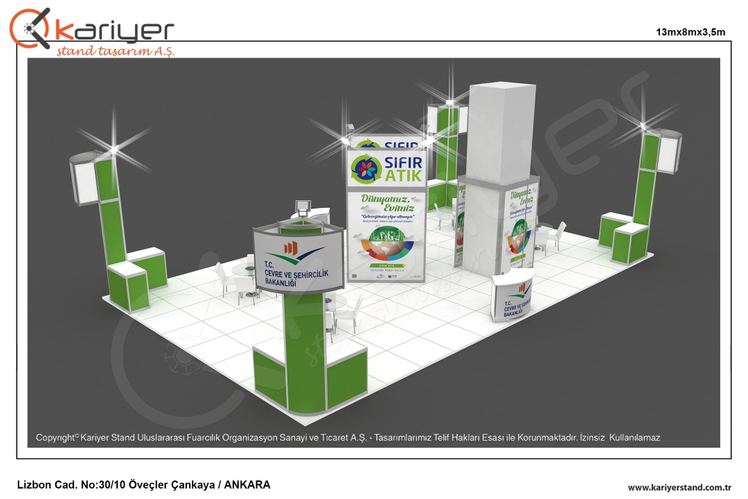 Özel Dizayn Modüler Stand